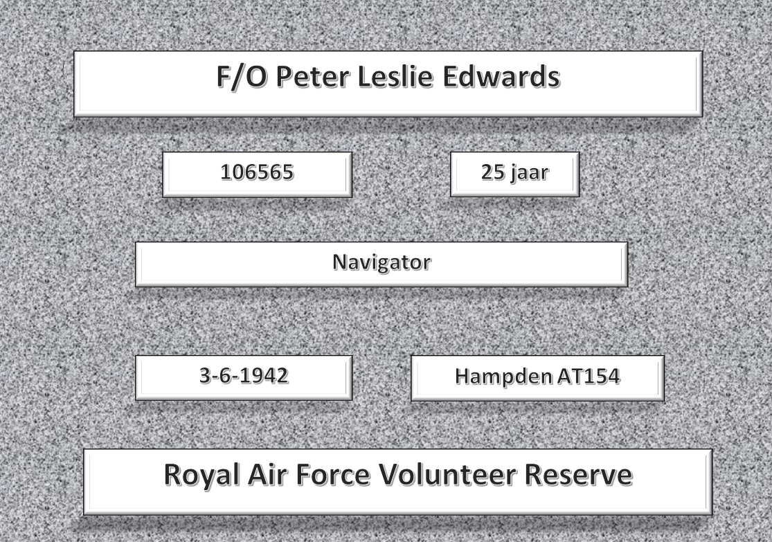 F/O P.L. Edwards, 106565, Hampden AT154