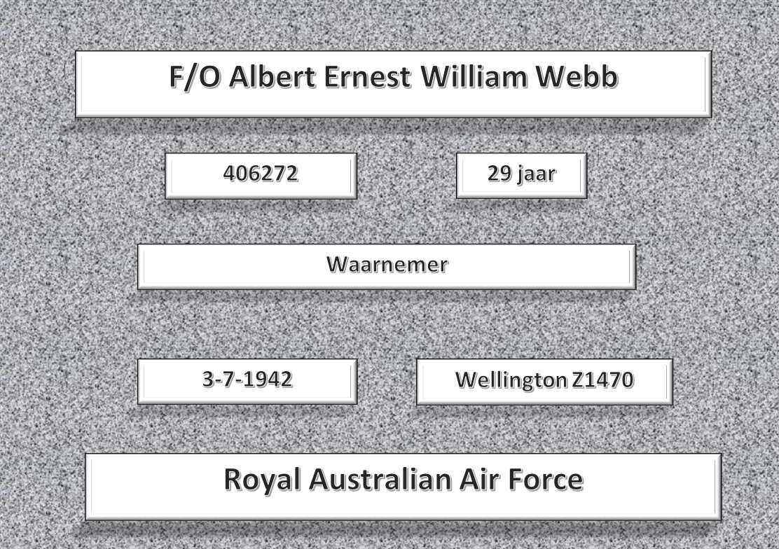 F/O A.E.W. Webb, 406272, Wellington Z1470