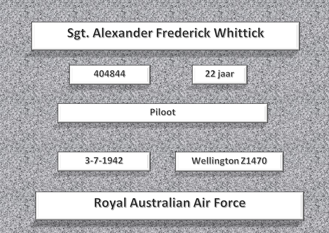 Sgt. A.F. Whittick, 404844, Wellington Z1470